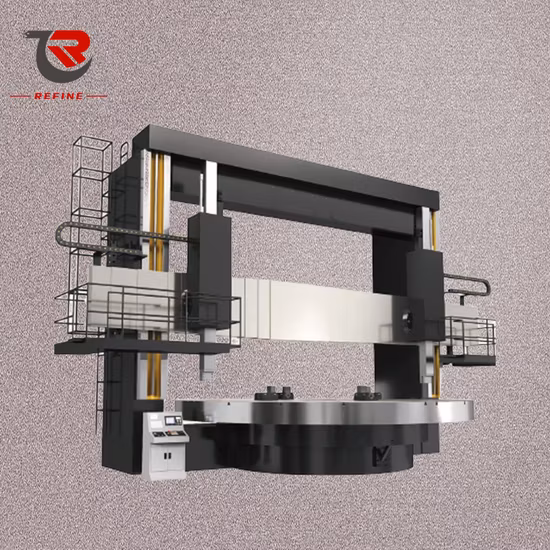 Ck5280 Tour vertical CNC de type robuste à double colonne